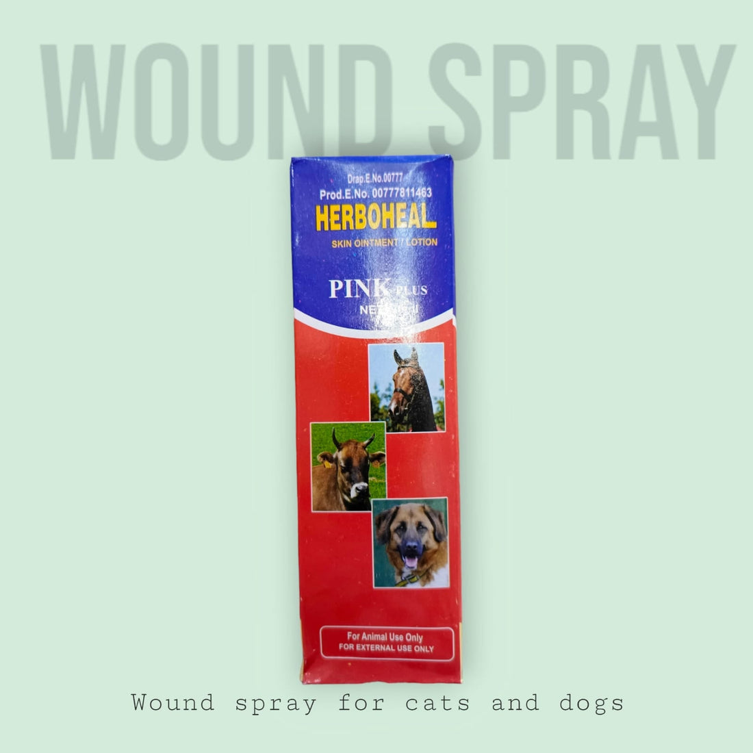 Antiseptic Wound Spray for dogs and cats 120ml
