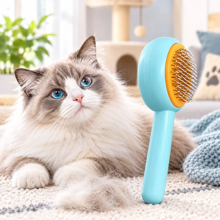 Clean Coat Pet Grooming Brush