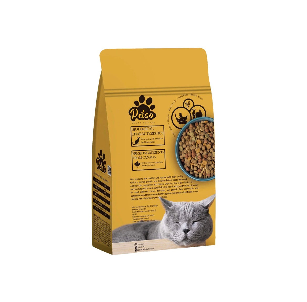 Petso All Life Stages Cat Food