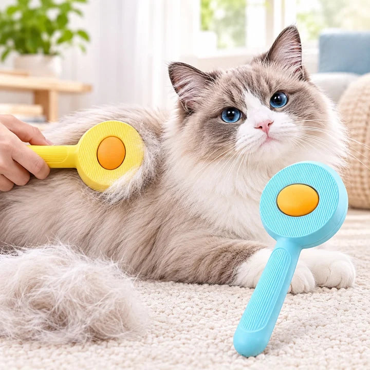 Clean Coat Pet Grooming Brush