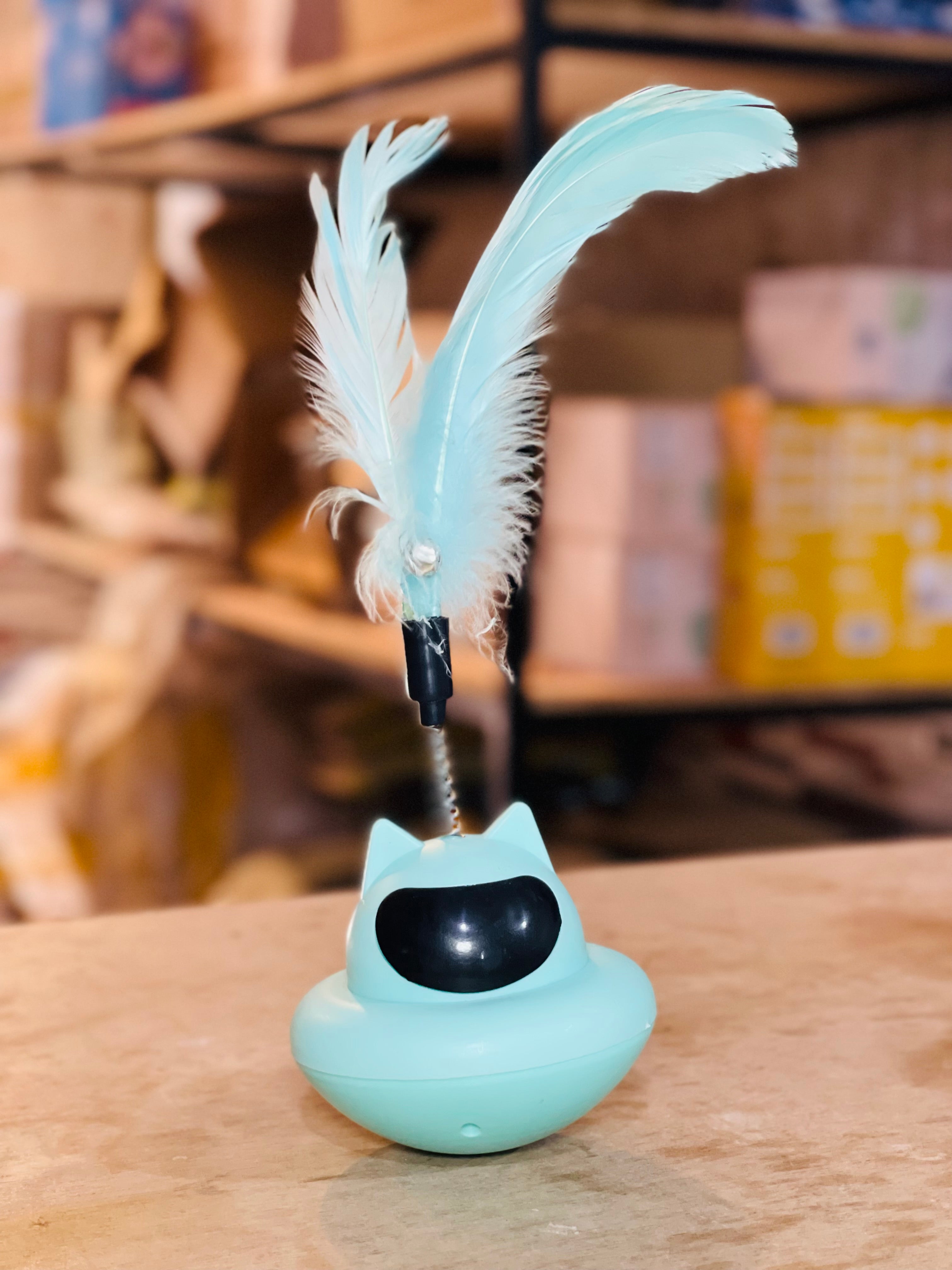 Nexora™ UFO Tumbler Toy — Smart Self-Balancing Pet Teaser