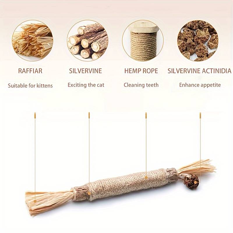All Natural Catnip Teething Toy for Cats (Free Delivery)