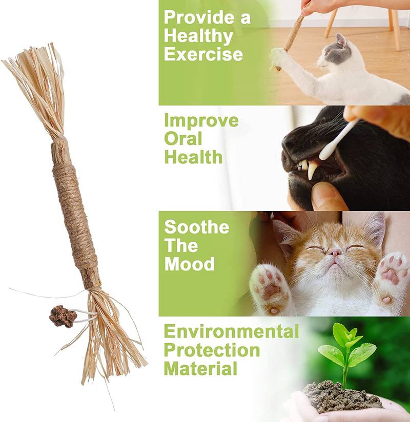 All Natural Catnip Teething Toy for Cats (Free Delivery)