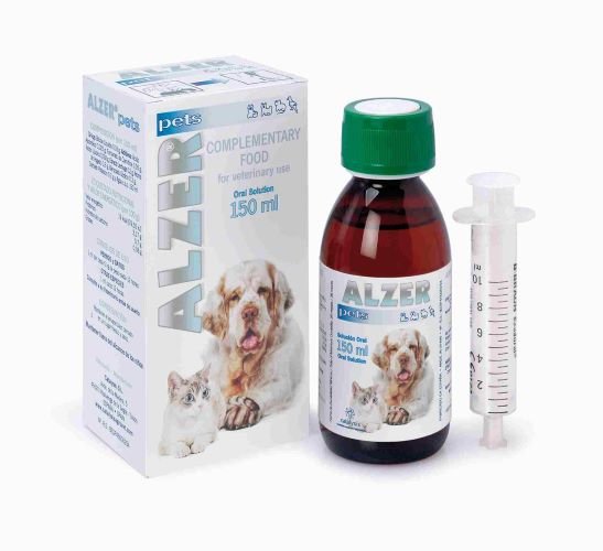 Alzer Syrup For Pets cognitive support supplement