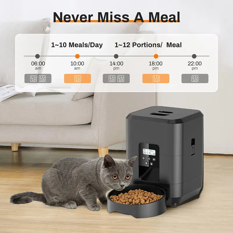 Automatic Pet Food Feeder - 4L
