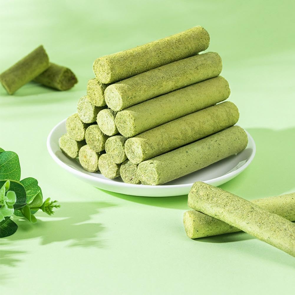 Cat Grass Teething Sticks for Hairballs  & Constipation (6 Sticks Pack)