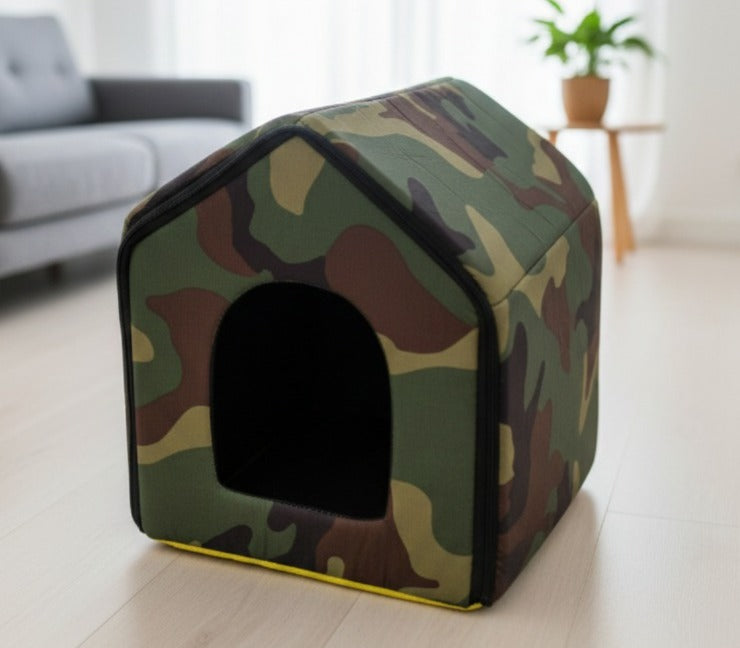 Cat House with Zips (Assorted Colors)