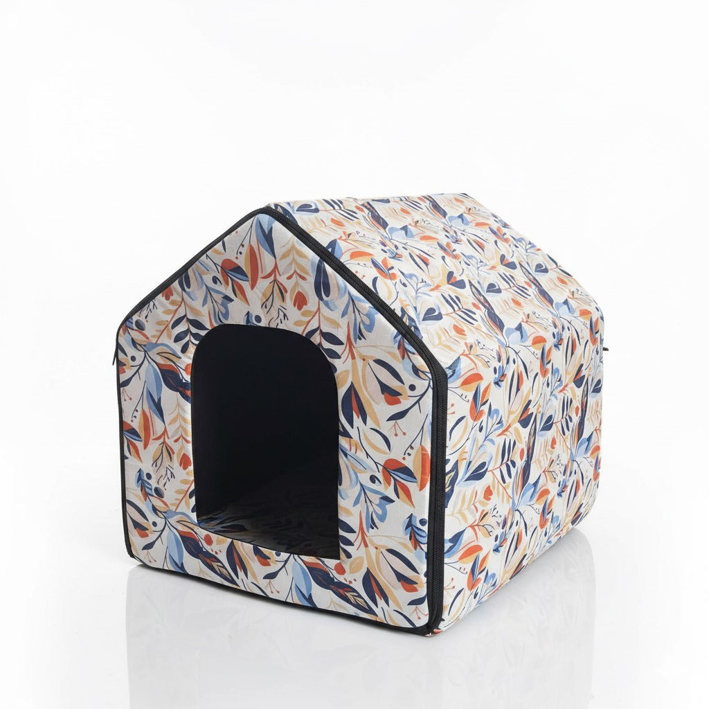 Cat House with Zips (Assorted Colors)