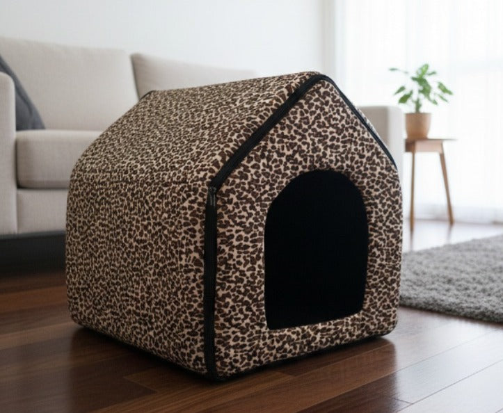 Cat House with Zips (Assorted Colors)