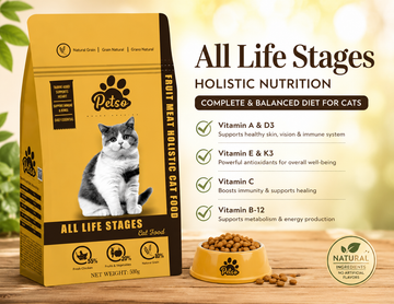 Petso All Stage Cat Food 500Grams