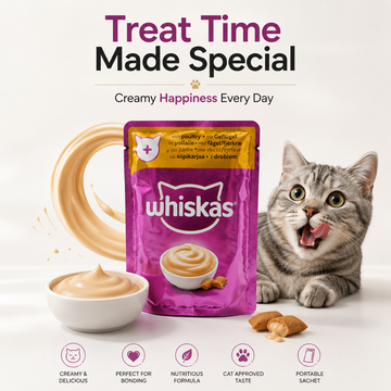 Nexora™ Whiskas — Jelly Nutritious Cat Treat Snack For Happy & Healthy Cats