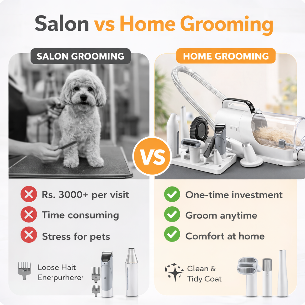 Nexora™ 10‑in‑1 Professional Pet Grooming Vacuum Kit