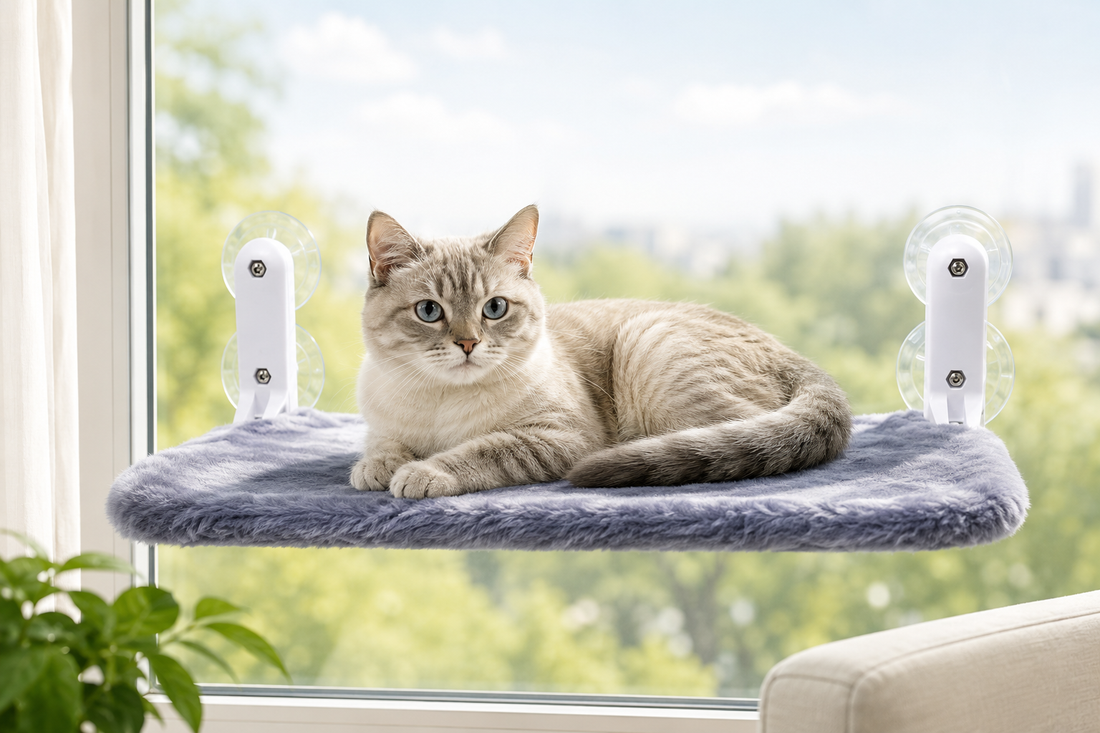 Window Side Cat Hammock Soft