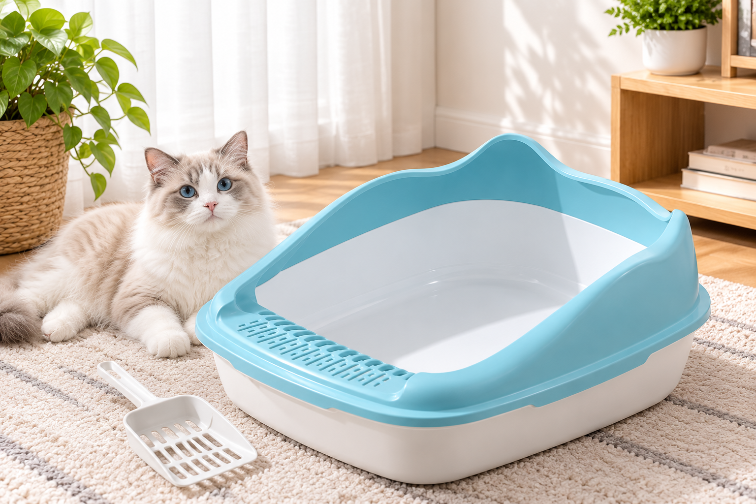 Lix Style Cat Litter Tray