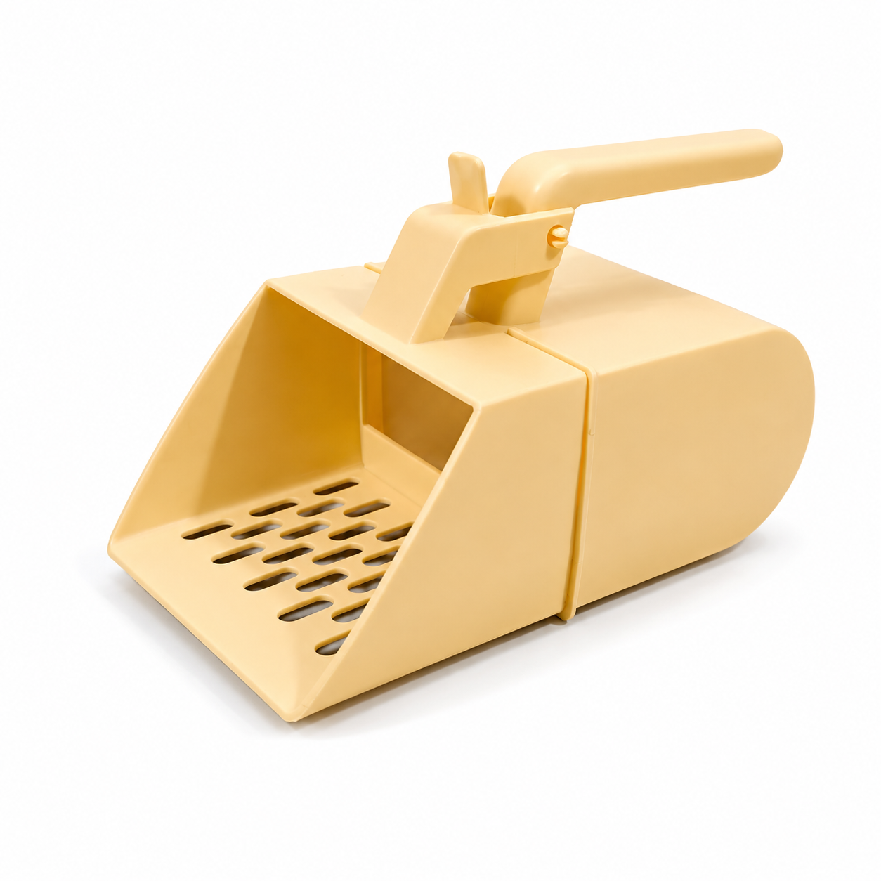 Nexora™ CleanScoop Pro — One-Handed Cat Litter Scoop with Built-In Waste Bin & Disposable Bag System