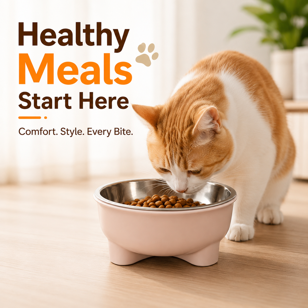 Nexora™ ComfortBowl — Premium Stainless Steel Pet Feeding Bowl