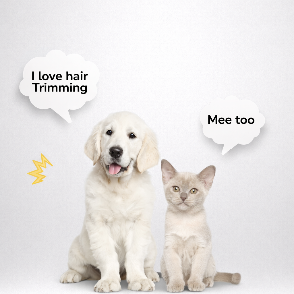 Nexora™ 2-in-1 Pet Grooming Kit – Paw Trimmer + Nail Grinder