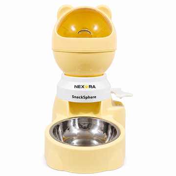 Nexora™ PawPress Treat Station — Interactive Button Pet Food Dispenser For Pets 2.2L