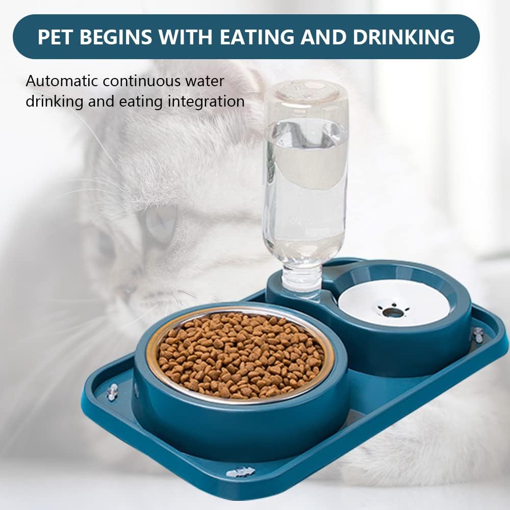 Corner Point Automatic Food Dispenser 500ML for Cats