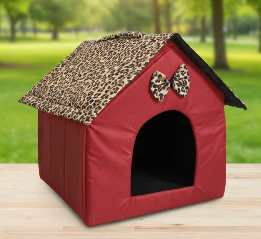 Cozy Cat Bow House