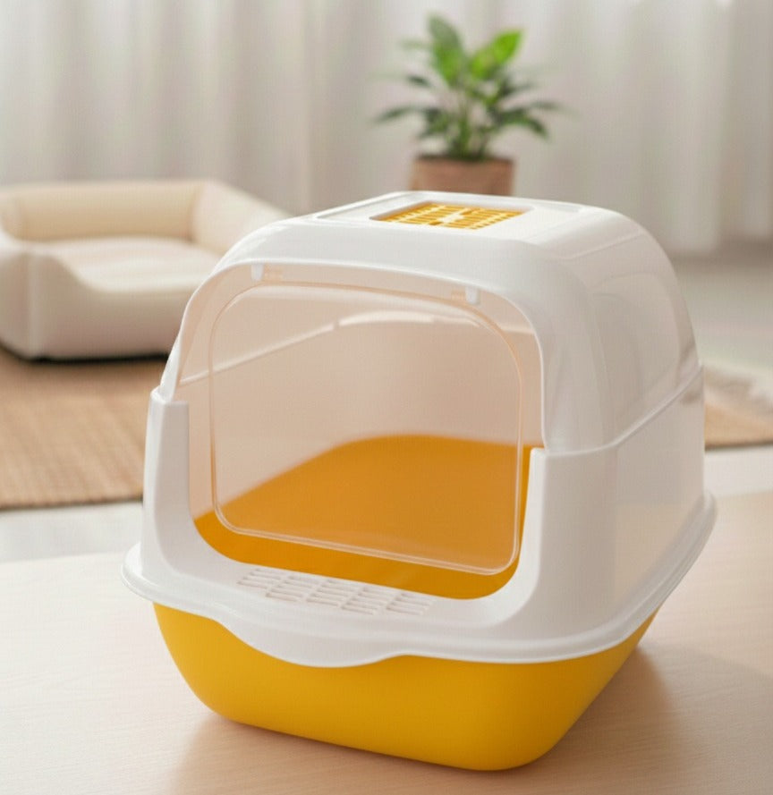 CozyPaws Privacy Litter Box