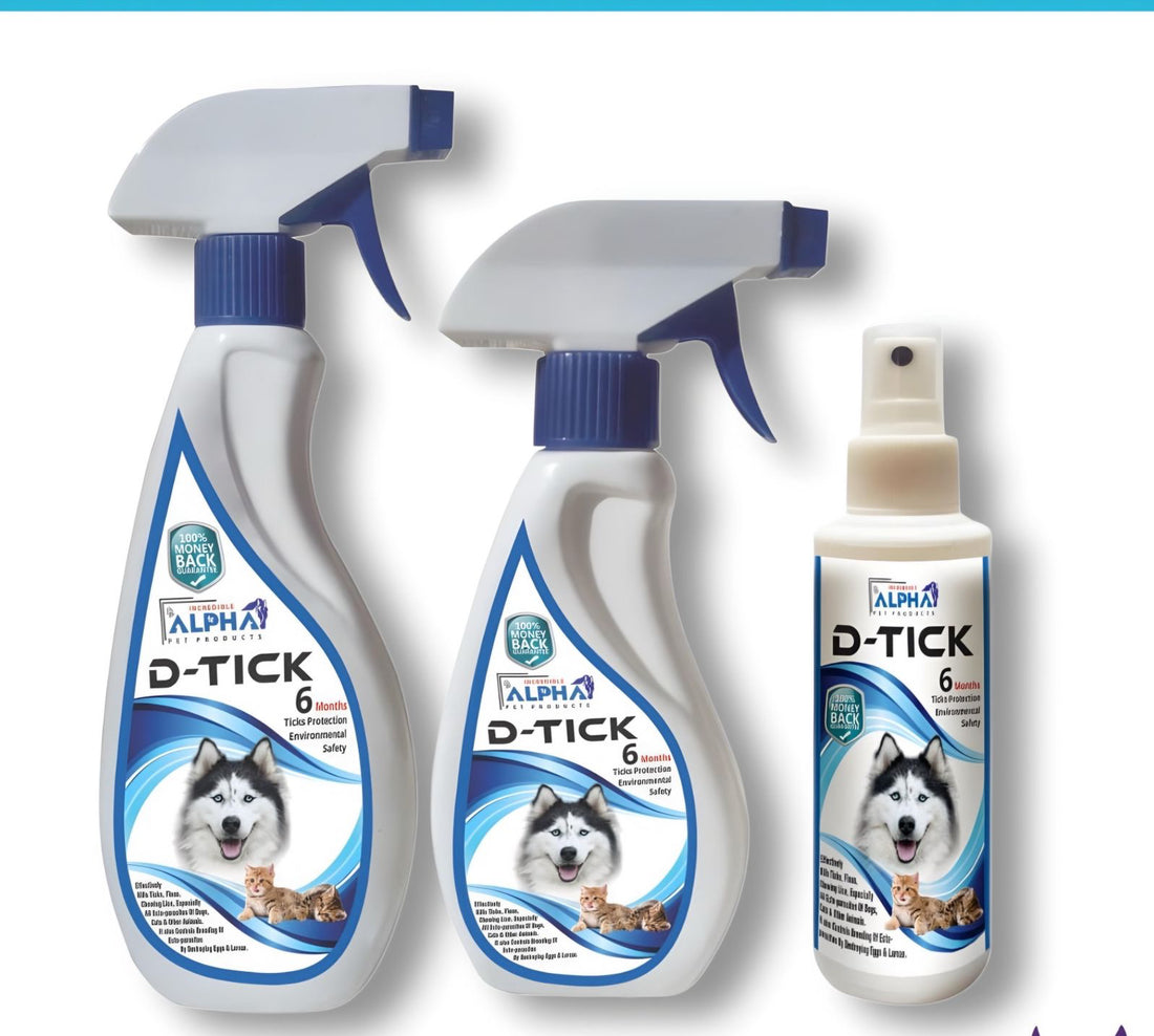 D Tick Spray Advanced for Pet Flea Tick Control all sizes