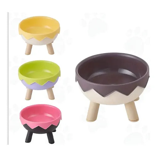 Egg Shell Design High-legged Bowl