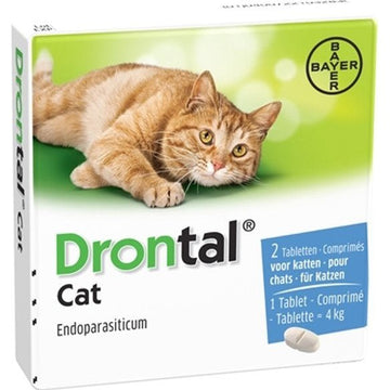 Drontal for Cats (01 Tablet) Deworming Tablet for Cats