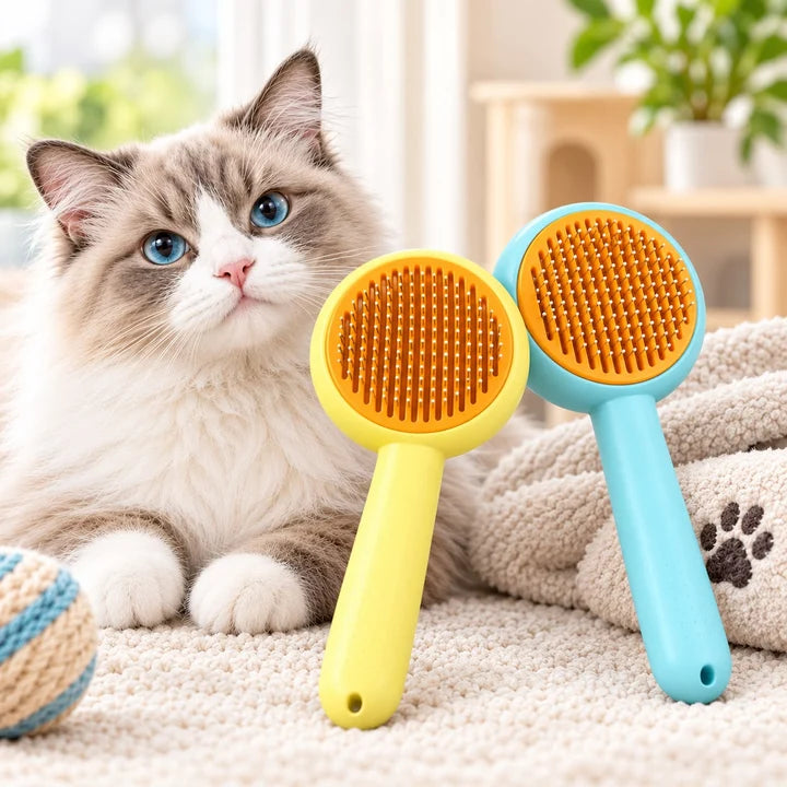 Clean Coat Pet Grooming Brush