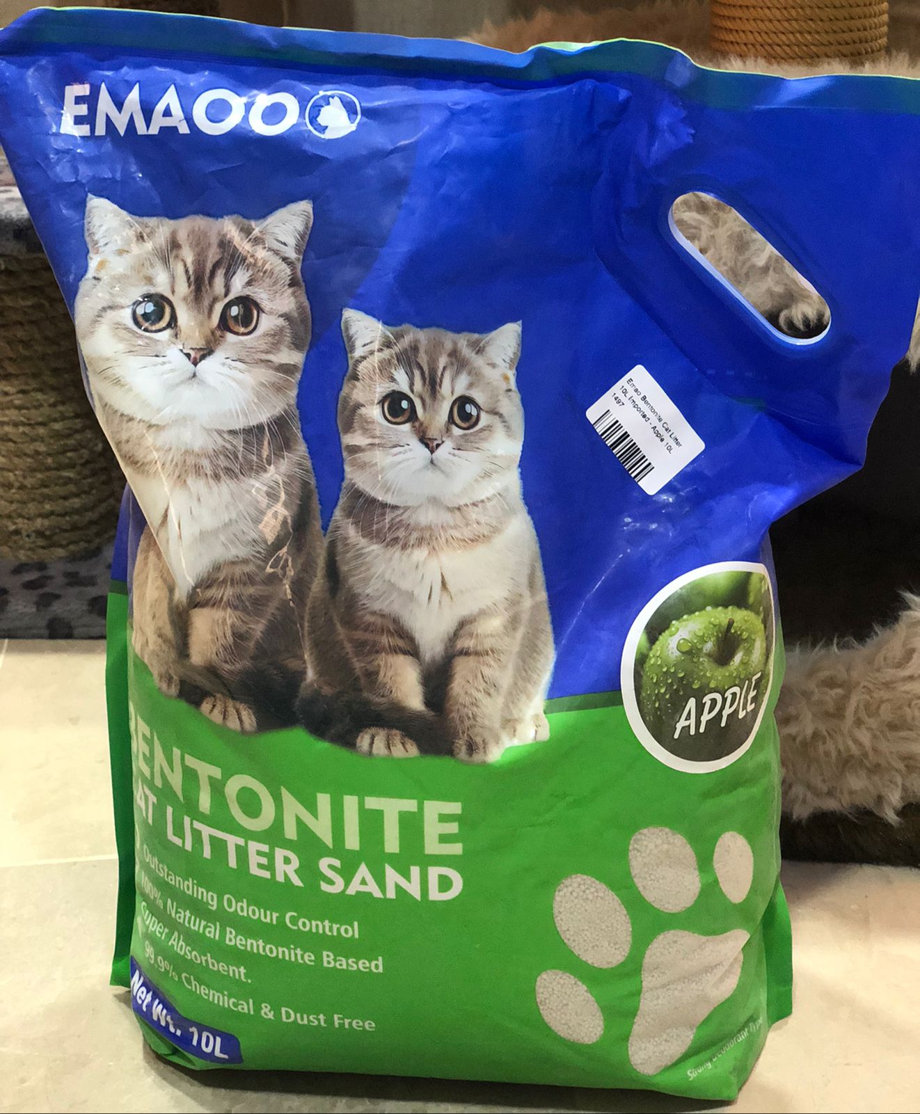 Imported Emao Bentonite Cat Litter 10 Litre Imported