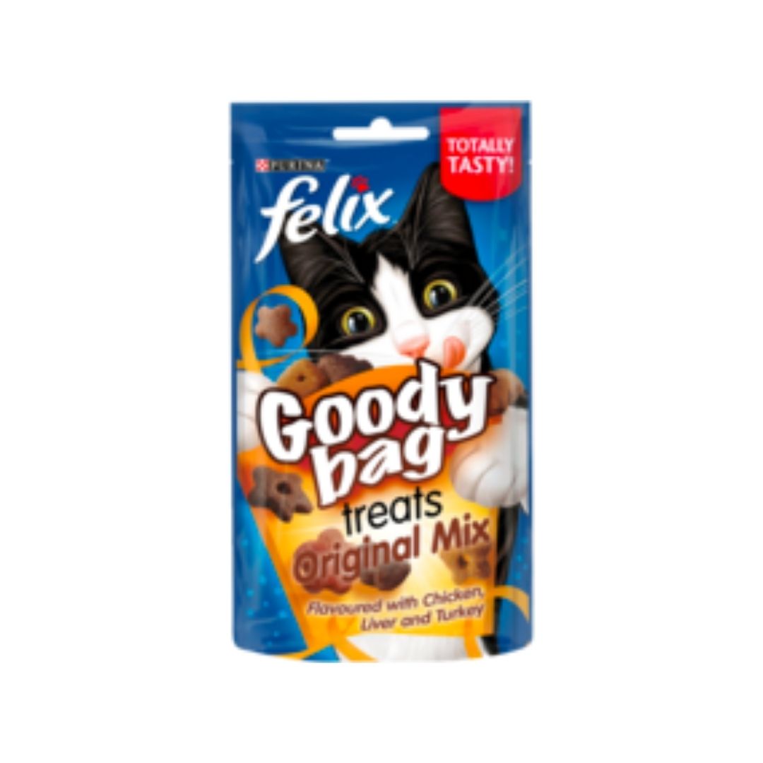FELIX Goody Bag Original Mix Cat Treats package