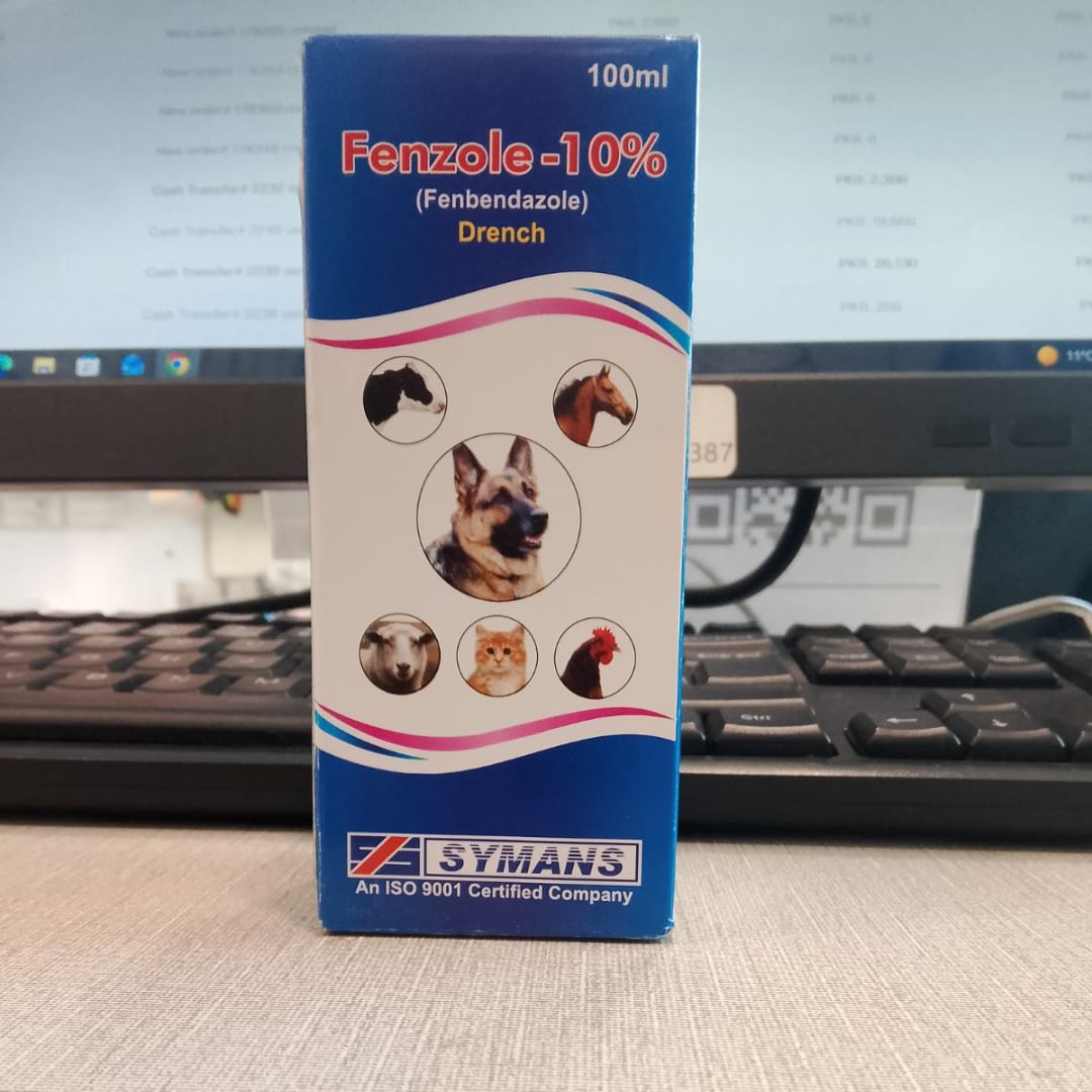Fenzole Dewormer Syrup For Pets 100ML