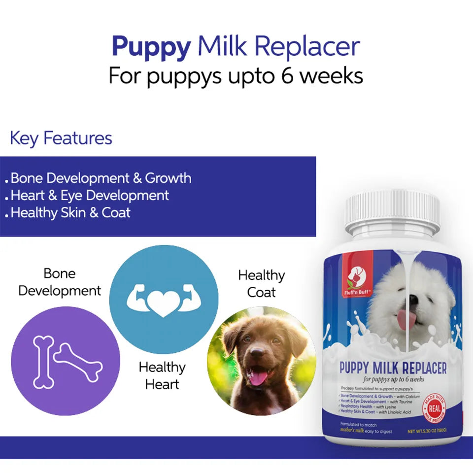 Fluffn Buff Puppy Milk Replacer