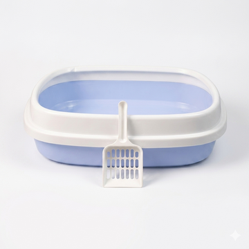 Nexora™ Extra Large Covered Cat Litter Tray with Scoop [19x15 inches]