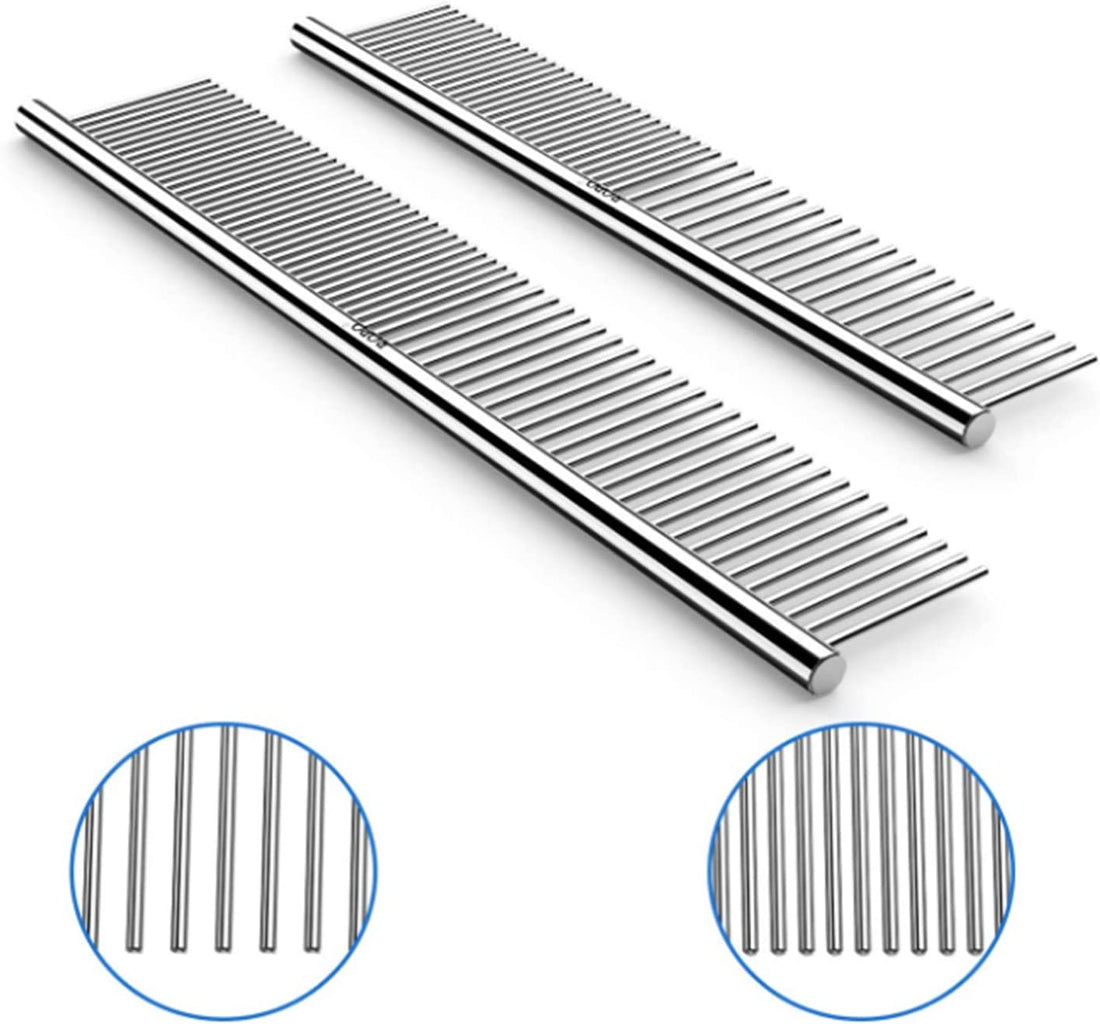 Grooming Steel Long Comb for Cats and Dogs