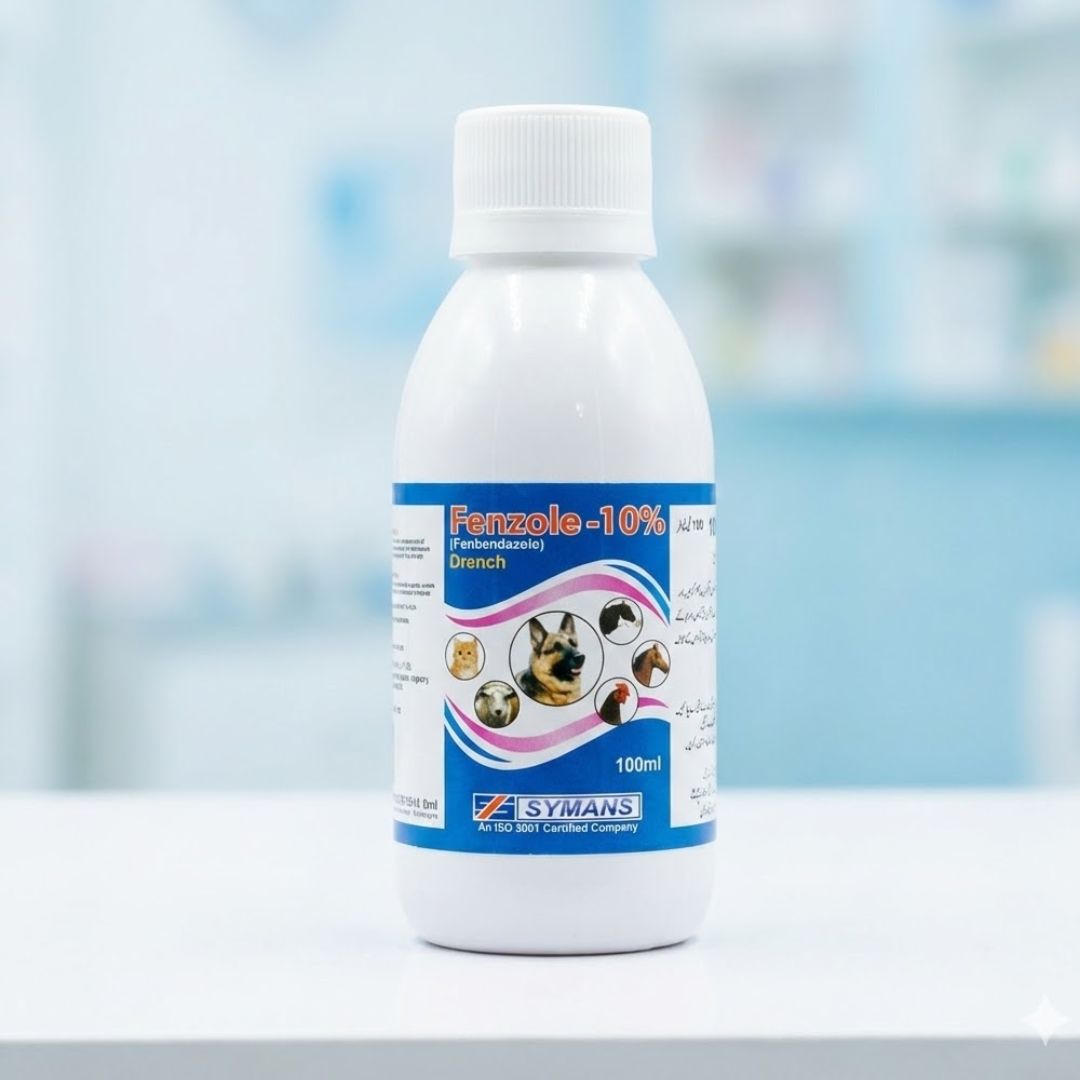 Fenzole Dewormer Syrup for Pets – 100 ML