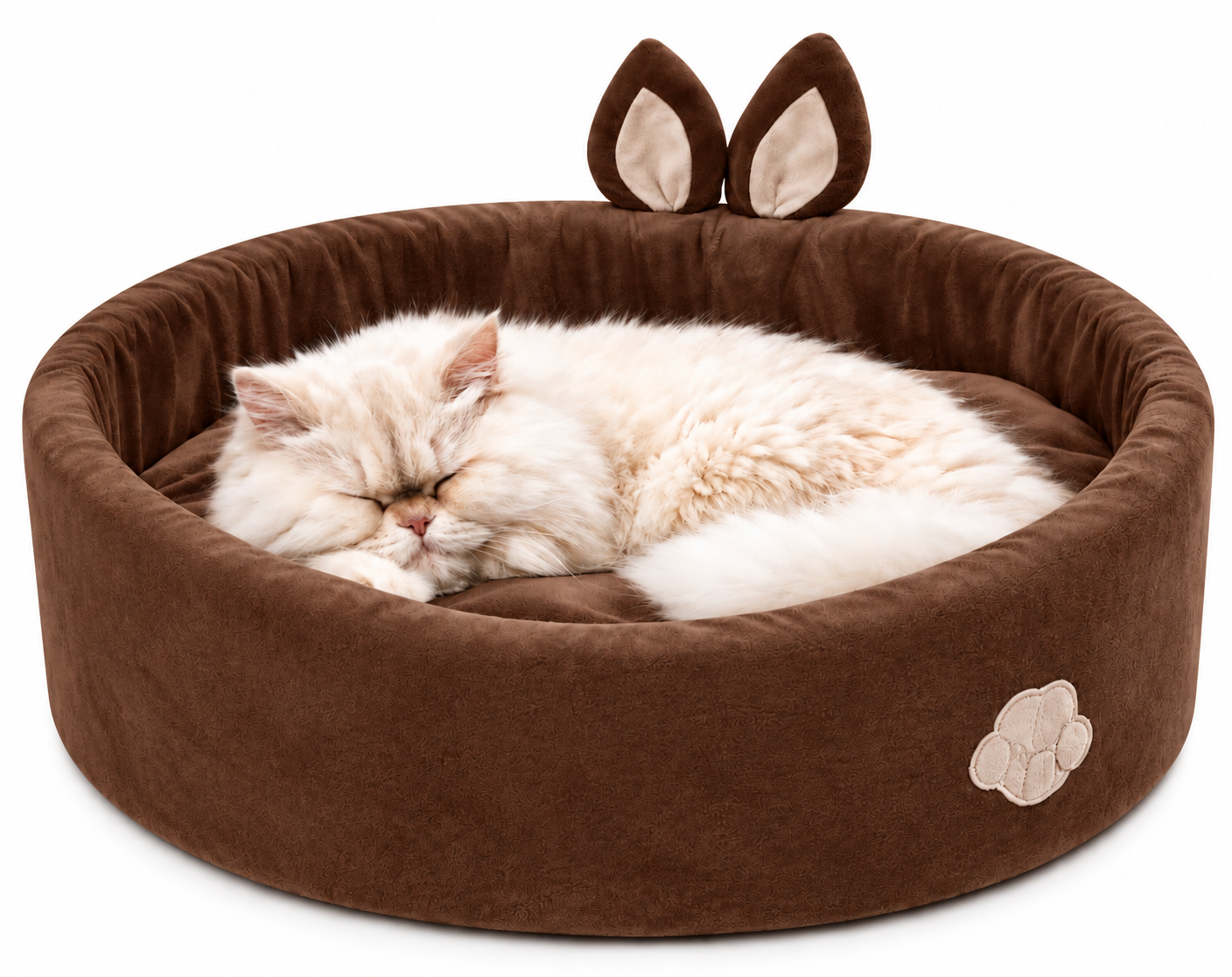 BunnyNap Pet Bed – Grey (65 x 45 x 15 cm)