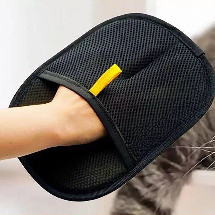 Soft Black Lint Glove for Pet Hair Cleaning
