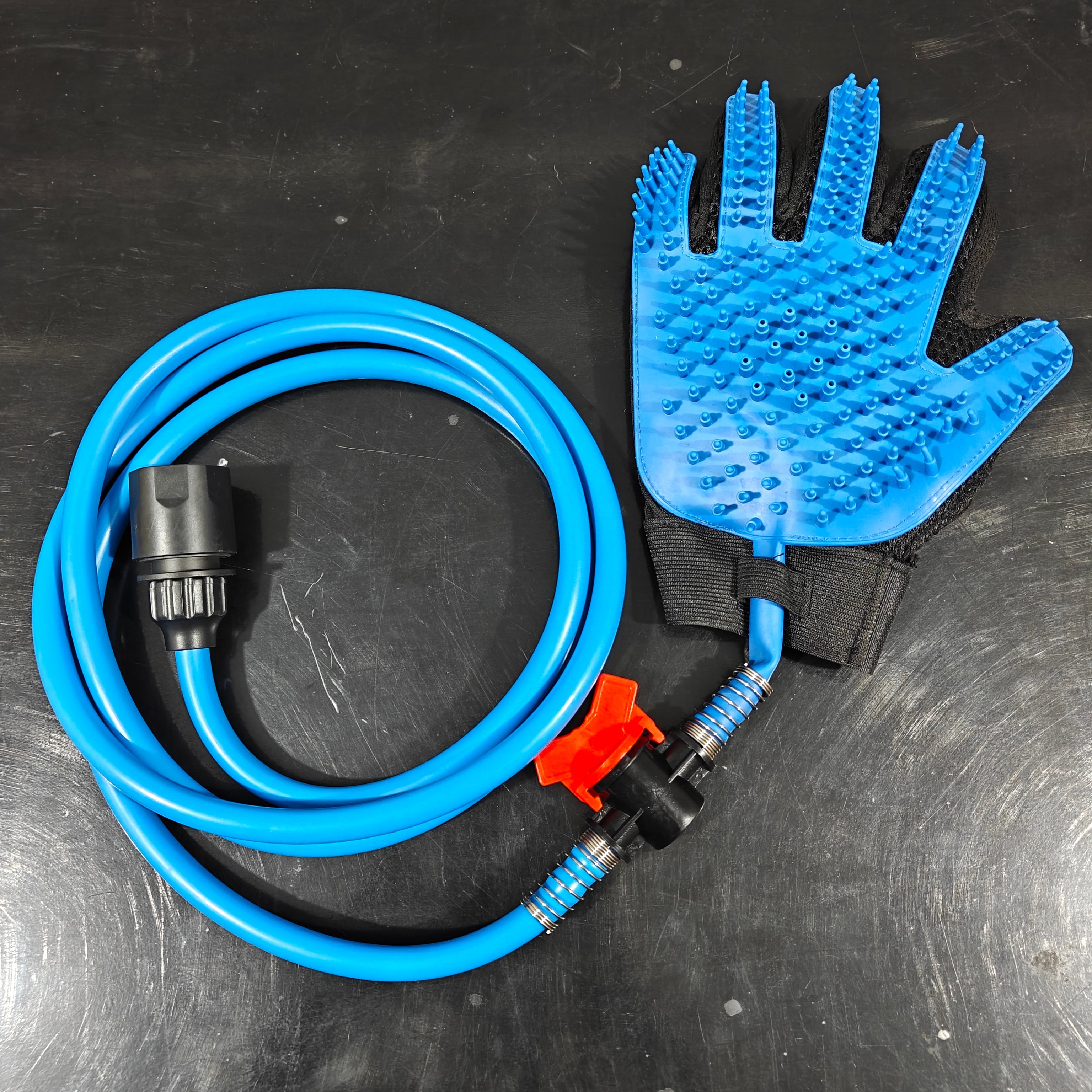 Nexora™ AquaSpa Bathing Glove — 2-in-1 Water Spray, Massage & Deep Cleaning Grooming Glove
