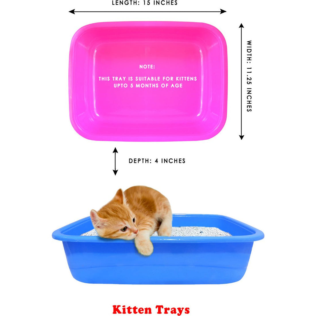 PawComfort Kitten Litter Tray for Kittens