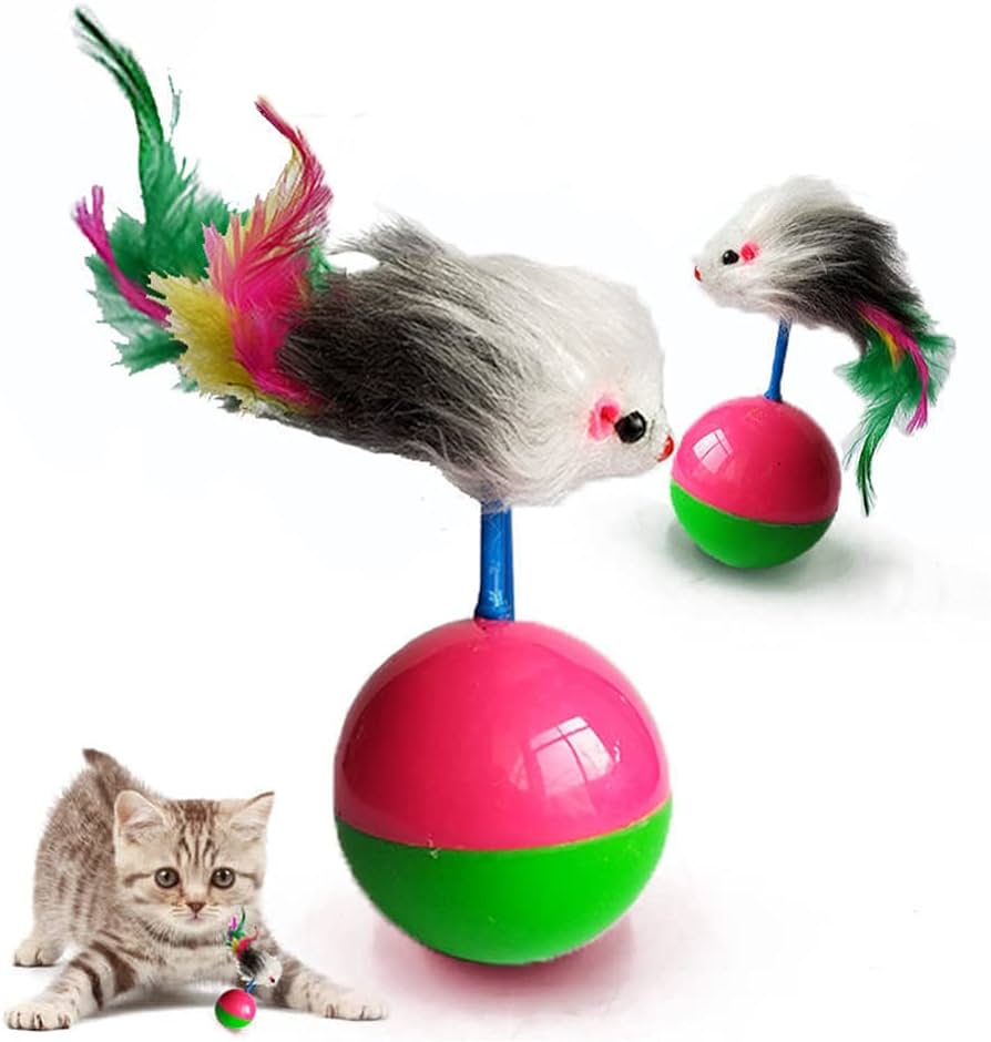 Mouse Roller Ball Toy for Cats