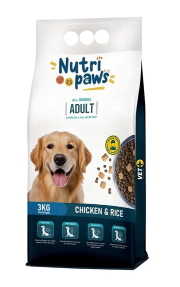 NutriPaws Dog Food – All Life Stages Dog Food - 3Kg