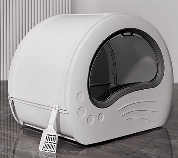 PawPalace Cat Litter Box with Sliding Tray