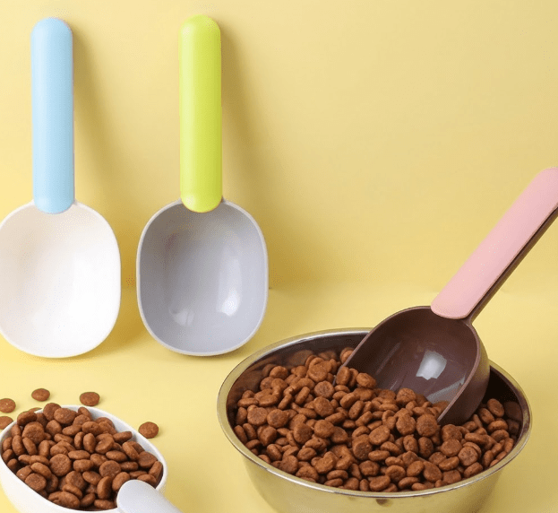 Pet Food Measuring Spoon With Long Handle