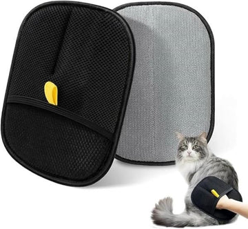 Pet Hair Removal Gloves for grooming cats and dogs