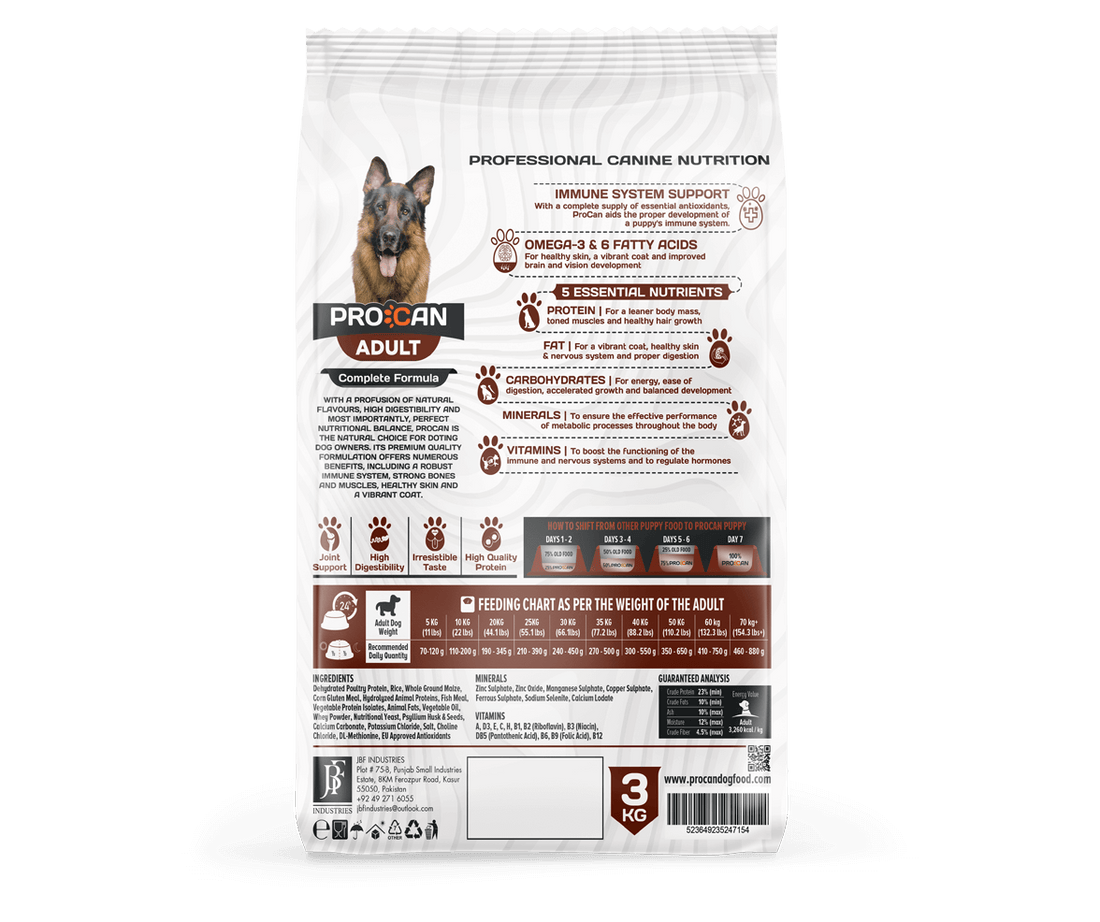 Procan Adult Dog Food Complete Formula
