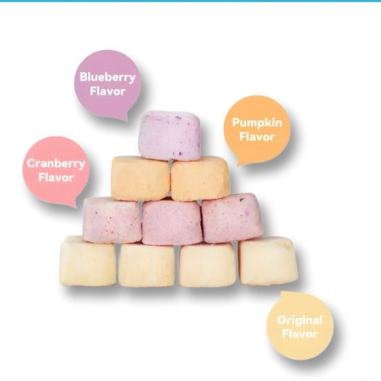 Ranova Freeze-Dried Yogurt Cubes Cat Treats flavors