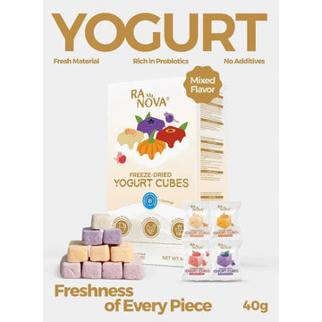 Ranova Freeze Dried Yogurt Cubes for Cats and Dogs