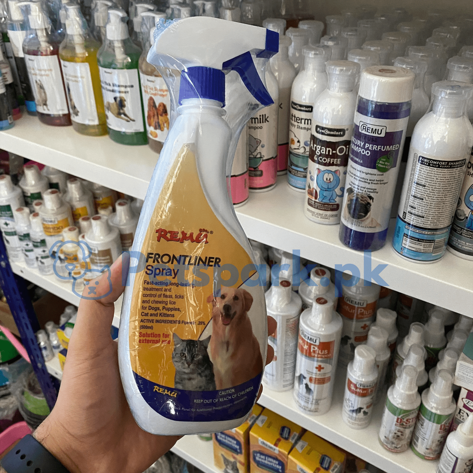 Remu Frontliner – Tick and Flea Spray