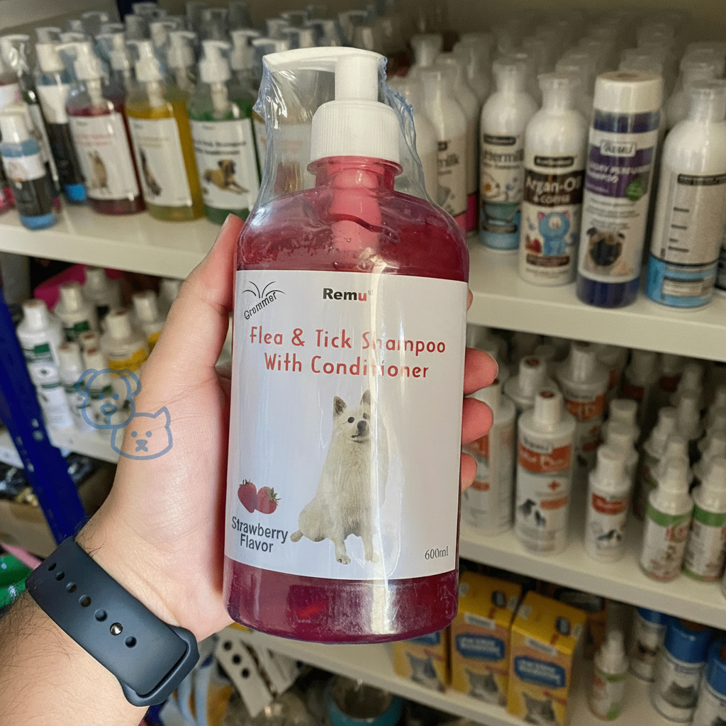 Remu - Groomer Flea & Tick Shampoo with Conditioner